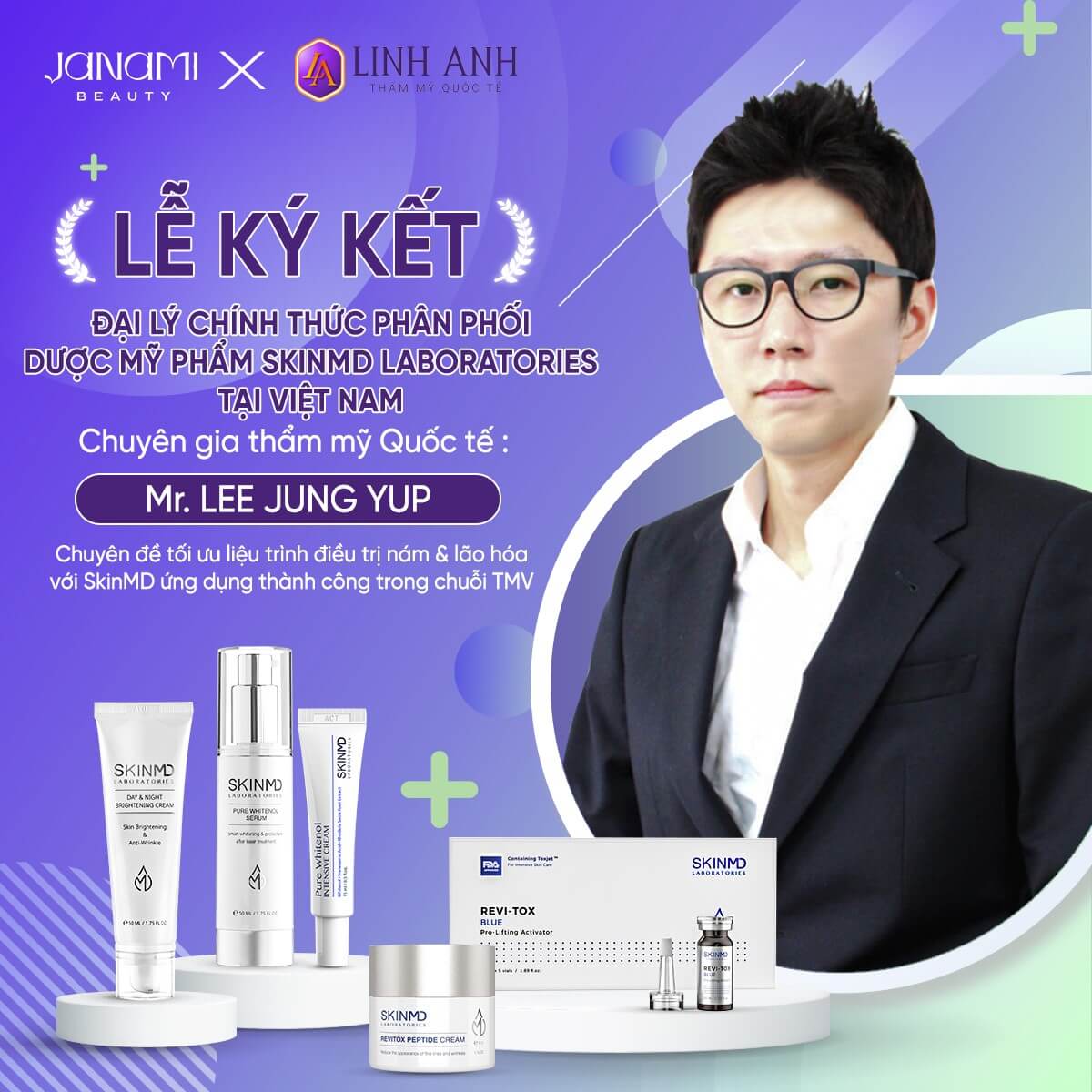 LỄ KÝ KẾT ĐẠI LÝ CHÍNH THỨC PHÂN PHỐI DƯỢC MỸ PHẨM SKINMD LABORATORIES ...